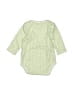 Beaux et Belles Green Long Sleeve Onesie Size 0-3 mo - photo 2