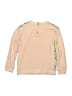 Molo 100% Polyester Floral Tan Sweatshirt Size 10 - photo 2