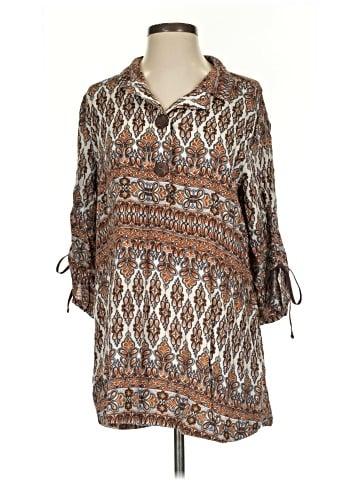 John Mark 3/4 Sleeve Blouse (view 1)