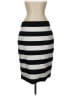 Express Stripes Black Casual Skirt Size L - photo 1