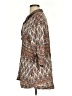 John Mark 100% Rayon Brown 3/4 Sleeve Blouse Size S - photo 5