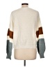 Hyfve 100% Acrylic Color Block Ivory Pullover Sweater Size L - photo 2