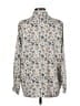 Unbranded Floral Ivory Long Sleeve Blouse Size L - photo 2