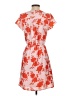 41Hawthorn 100% Polyester Print Orange Casual Dress Size XS - photo 2