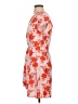 41Hawthorn 100% Polyester Print Orange Casual Dress Size XS - photo 5