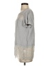 Deletta Gray Short Sleeve Top Size S - photo 5