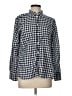 J.Crew Checkered-gingham Blue Long Sleeve Button-Down Shirt Size 12 - photo 1