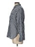 J.Crew Checkered-gingham Blue Long Sleeve Button-Down Shirt Size 12 - photo 5