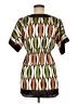Eyeshadow 100% Polyester Graphic Green Casual Dress Size M - photo 2