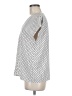 Hilary Radley 100% Polyester Polka Dots White Short Sleeve Blouse Size M - photo 5