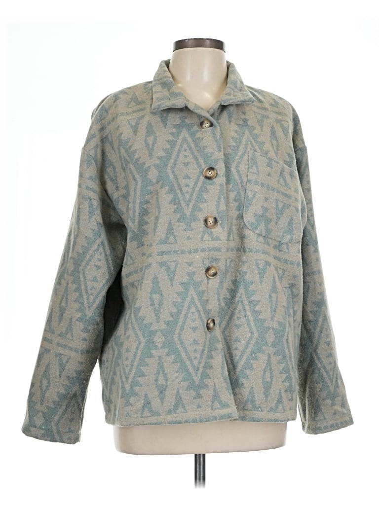 Pre-owned Veveret Cardigan Sweater In Teal