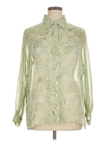 Impressions Long Sleeve Blouse (view 1)