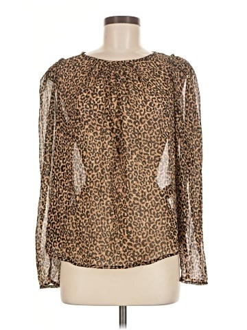 DKNY Long Sleeve Blouse (view 1)