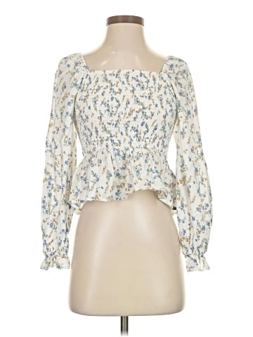 Dizzy Lizzy Long Sleeve Blouse (view 1)