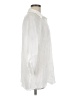 Unbranded White 3/4 Sleeve Button-Down Shirt Size S - photo 4