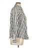 Talbots Checkered-gingham Ivory Long Sleeve Button-Down Shirt Size 14 - photo 4