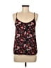 Divided by H&M 100% Polyester Burgundy Black Sleeveless Top Size 6 - photo 1
