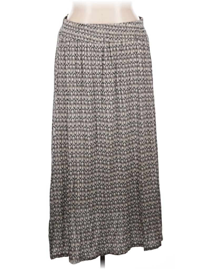 Pre-owned Dana Buchman Casual Skirt In Gray