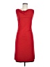 Express 100% Polyester Solid Red Cocktail Dress Size 5 - 6 - photo 1