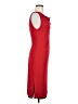 Express 100% Polyester Solid Red Cocktail Dress Size 5 - 6 - photo 4