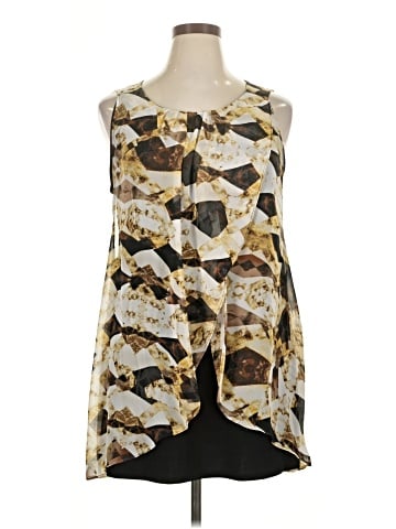 Valerie Stevens Sleeveless Blouse (view 1)