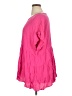 Andree by UNIT 100% Rayon Pink Short Sleeve Blouse Size 1X - photo 5