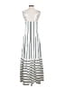 Unbranded Stripes White Casual Dress Size 0 (estimated) - photo 2