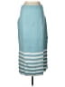 Edited Stripes Teal Formal Skirt Size L - photo 1