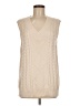 Unbranded Tan Sweater Vest Size M - photo 1