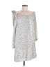 Sam & Jess Silver Cocktail Dress Size L - photo 1