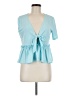 Unbranded Teal Short Sleeve Top Size M - photo 1