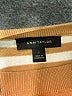 Ann Taylor Stripes Tan Short Sleeve Top Size S - photo 7