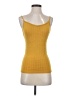 Feathers Yellow Tank Top Size S - photo 1