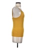 Feathers Yellow Tank Top Size S - photo 4