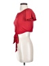 Maya Red Short Sleeve Blouse Size XS (estimated) - photo 5