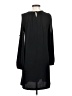 Apt. 9 Solid Black Casual Dress Size S - photo 2