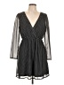 Doe & Rae 100% Polyester Polka Dots Black Casual Dress Size L - photo 1