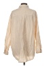 American Eagle Outfitters Color Block Ivory Long Sleeve Button-Down Shirt Size S - photo 2