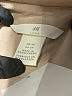 H&M L.O.G.G. Tan 3/4 Sleeve Button-Down Shirt Size XS - photo 7