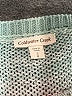Coldwater Creek Color Block Teal Pullover Sweater Size 8 - photo 7