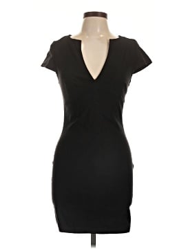 black slim fit dress slit PQ Swim Black Piper Slit Dress M/L / Black