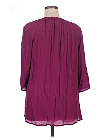 Maggie Barnes for Catherines 3/4 Sleeve Blouse (view 2)