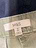 M&S Solid Gray Casual Pants Size 18 - photo 4