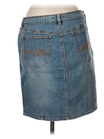 Daisy Fuentes Denim Skirt (view 2)
