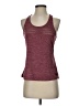 Adidas 100% Polyester Burgundy Active Tank Size S - photo 1
