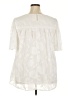 Unbranded 100% Polyester Ivory 3/4 Sleeve Blouse Size 2X - photo 2