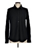 Cosmic Blue Love Black Long Sleeve Button-Down Shirt Size M - photo 1