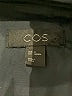 Cos 100% Nylon Solid Black Cocktail Dress Size EU 34 / US 4 - photo 7