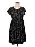 Torrid Paisley Black Casual Dress Size Med Plus (00) - photo 1