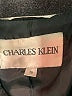 CHARLES KLEIN Black Coat Size 10 - photo 6
